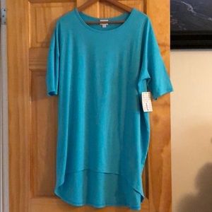 Blue LuLaRue Irma top